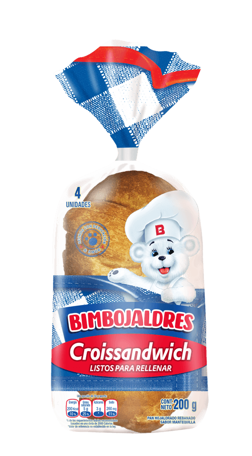 CROISSANT BIMBO REBANADO*200GR