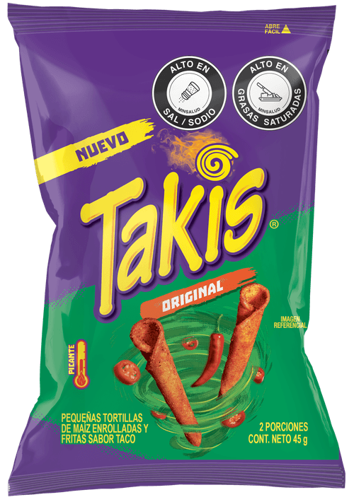 PASABOCAS TAKIS ORIGINAL*45GR