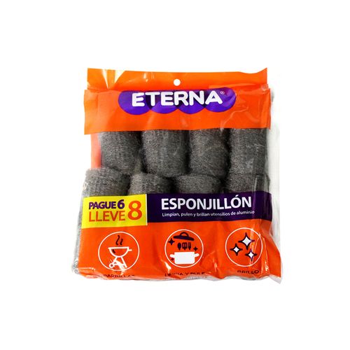 ESPONJILLON  ETERNA PAGUE 6 LLEVE 8UND