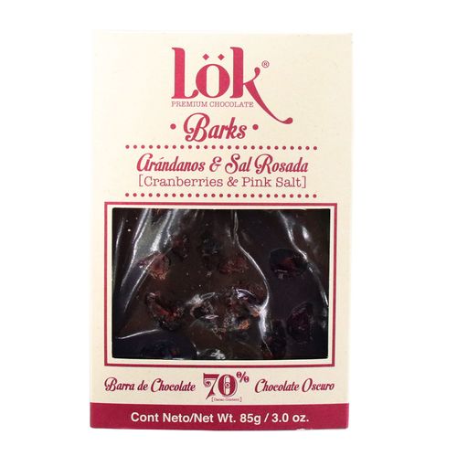 BARK ARANDANOS-SAL ROSADA LOK  x 85GR