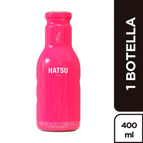 TE ROSAS Y LYCHEE HATSU  x 400 ML