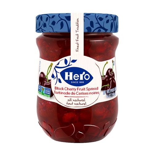 CONFITURA CEREZA NEGRA HERO  x 340GR