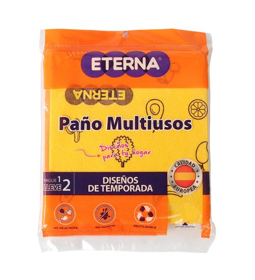 PAÑO MULTIUSO 2X1U ETERNA