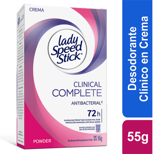 DEO CLINICAL LSS POWDER CREMA x 55GR