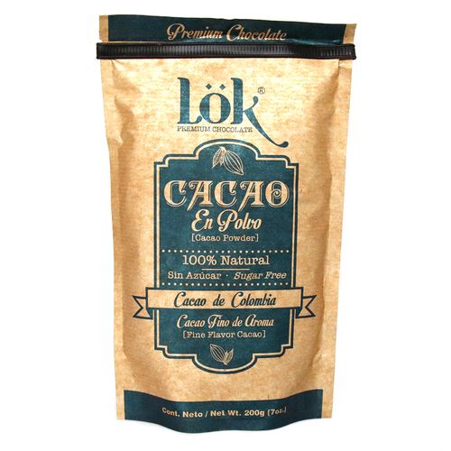 CACAO EN POLVO LOK  x  200 GR