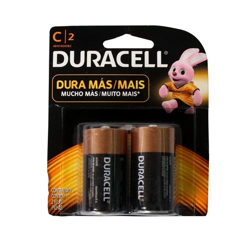 PILA DURACELL C BLISTER X2 UND