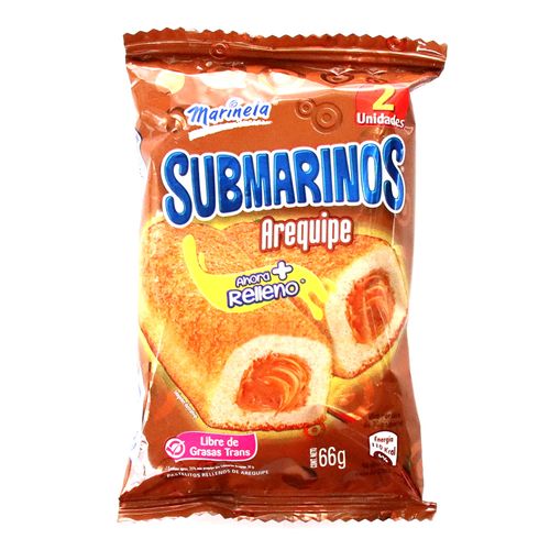 SUBMARINO AREQUIPE BIMBO  x 66GR