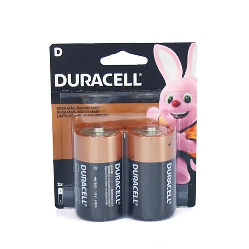 PILA DURACELL D BLISTER X2 UND