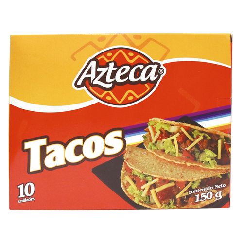 CONCHAS PARA TACOS  x 10U AZTECA