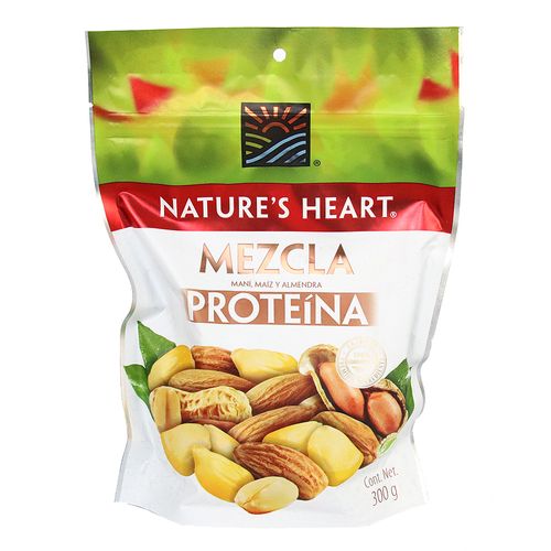 MEZCLA PROTEINA NATURES HEART  x 300 GR