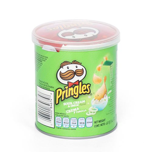 PAPAS PRINGLES CREMA CEBOLLA  x 40 GR