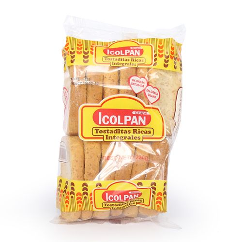 TOSTADA INTEGRAL ICOLPAN