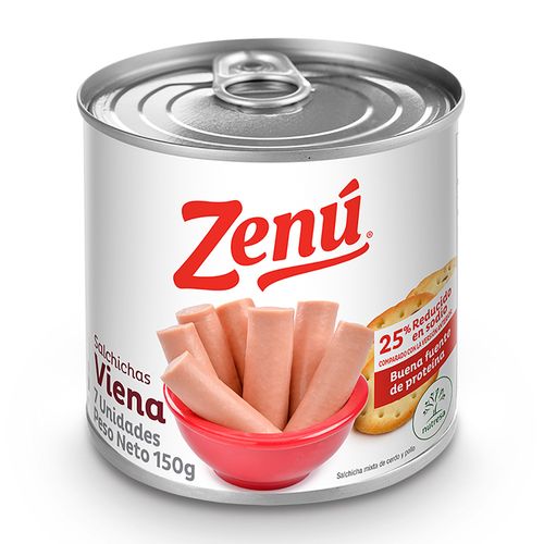 SALCHICHA VIENA ZENU x 150GR