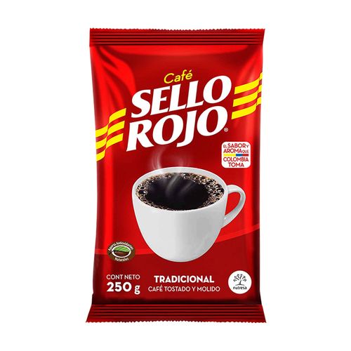 CAFE SELLO ROJO FUERTE  x 250GR