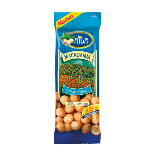 MACADAMIA DEL ALBA SALADA*30GR