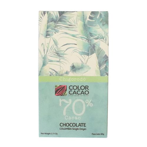 CHOCOLATE COLOR CACAO 70%  x 60gr