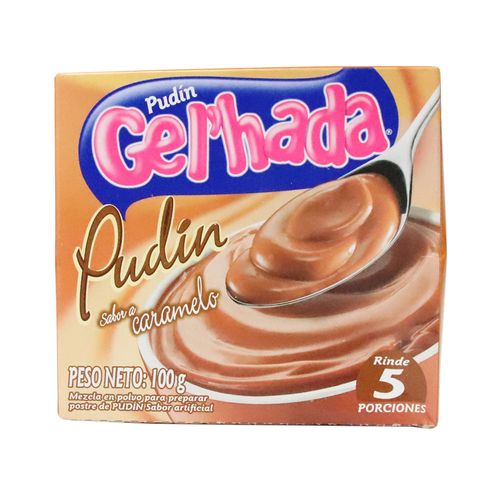 PUDIN GELHADA CARAMELO 100gr
