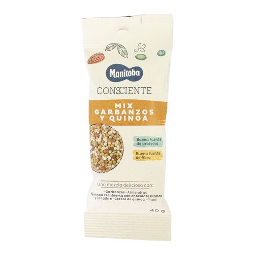 MIX GARBANZO Y QUINUA MANITOBA x 40 GR