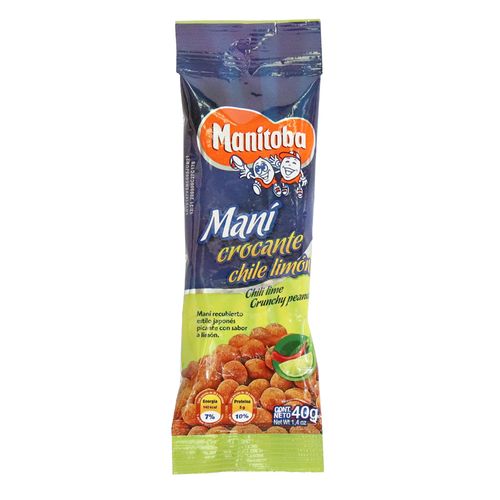 MANI CHILE Y LIMON CROCANT MANITOBA*40GR