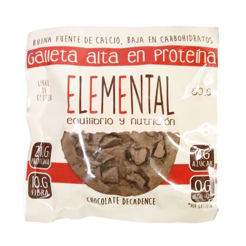 GALLETA PROTEINA CHOCOLATE ELEMENTAL