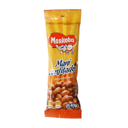 MANI CONFITADO MANITOBA  x  40GR