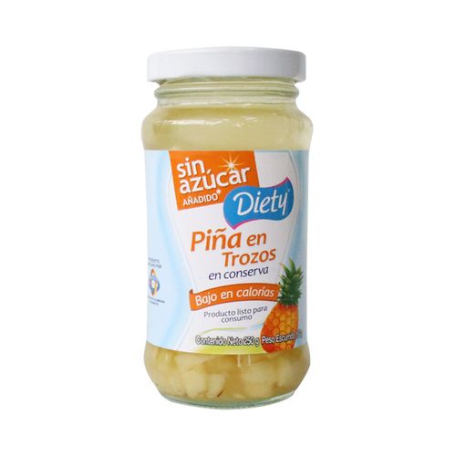 DULCE CASERO PIÑA  x 250GR DIETY