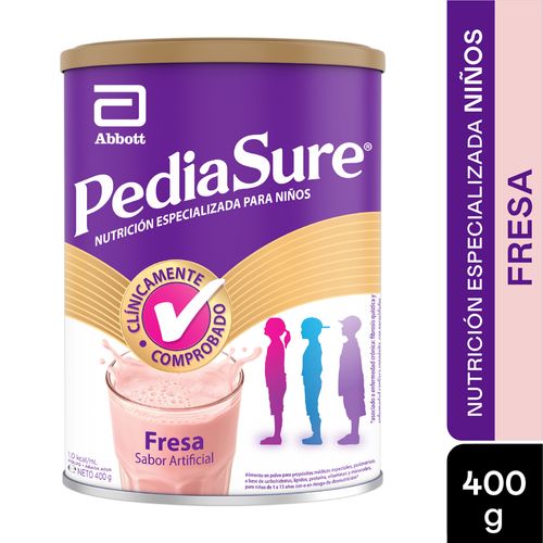 PEDIASURE FRESA  x 400 GRS