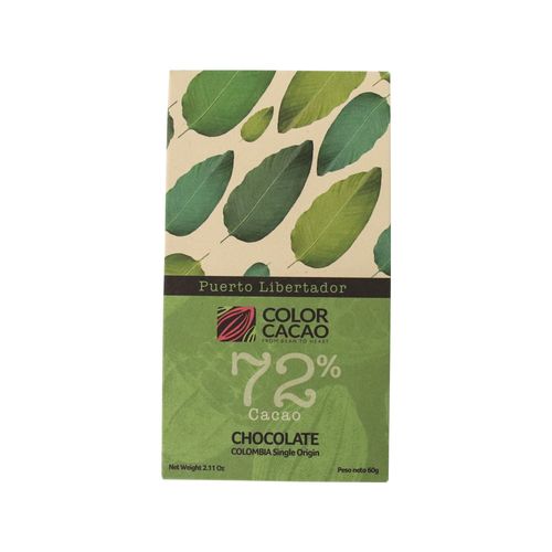 CHOCOLATE COLOR CACAO 72%  x 60gr