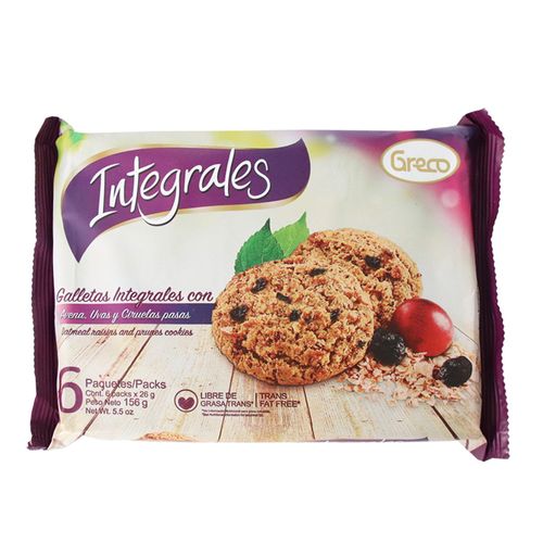 GALL  INTEGRALES CON AVENA,UVAS Y C*156G