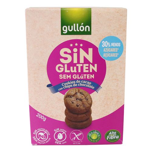 GALLET MINI CHIPS SIN GLUTEN GULLON*200G