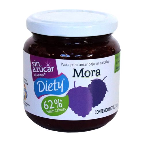 MERMELAD DIETY MORA  x 230GR DIETY