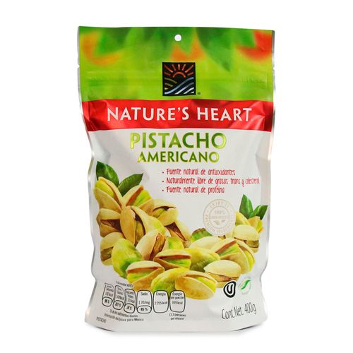 PISTACHO AMERICANO NATURE HEART  x 400GR