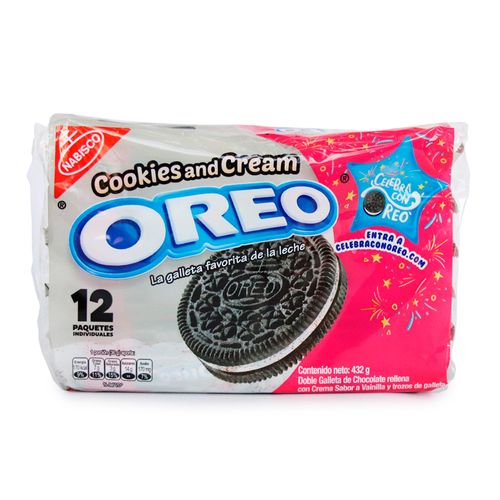 GALLETA OREO COOKIES & CREAM *432GR