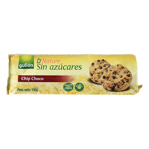 GALLETA CHIP CHOCO DIET NAT GULLON*125GR