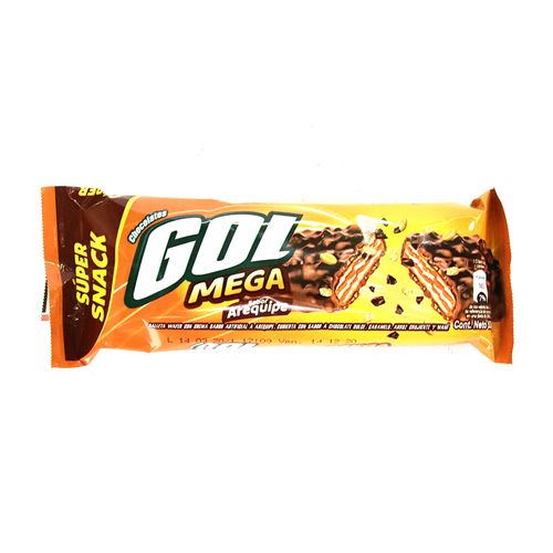 CHOCOLATINA GOL MEGA AREQUIPE x 53 GR