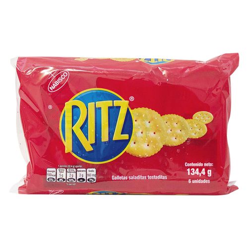 GALLETA RITZ PLAIN 6UND/134.4G