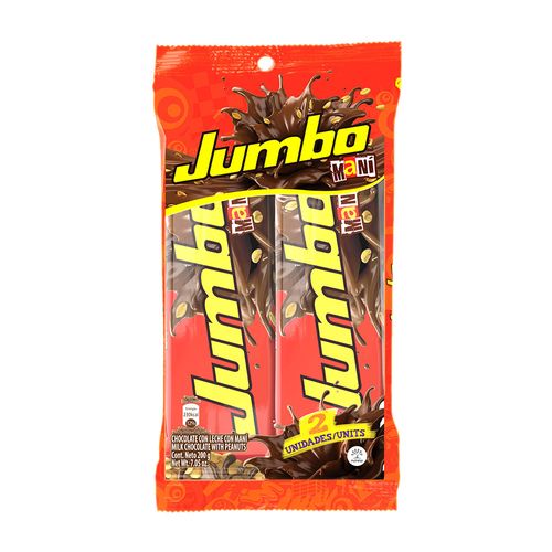 CHOCOLATINA JUMBO MANI  x 100 x 2