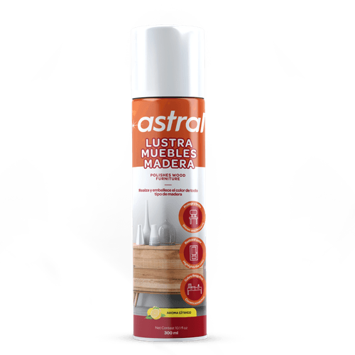 LUSTRADOR ASTRAL MUEBLES CITRICO*300ML