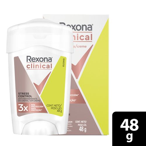 DEO REXONA CLIN STRESS CONTROL x 48GR