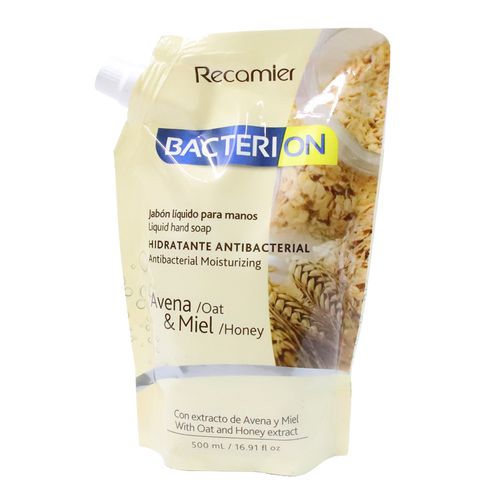 JABON LIQ AVENA/MIEL BACTERION DOY*500ML