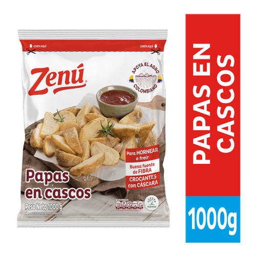 PAPAS EN CASCOS ZENU  x 1000GR