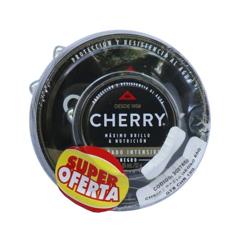 CHERRY NEGRO  x 65GR GTS NEGRP  x 12GR