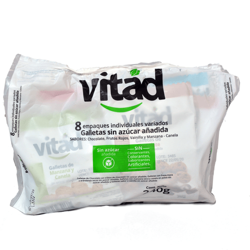 GALLETAS VITAD SIN AZUCAR AÑADIDA*240GR