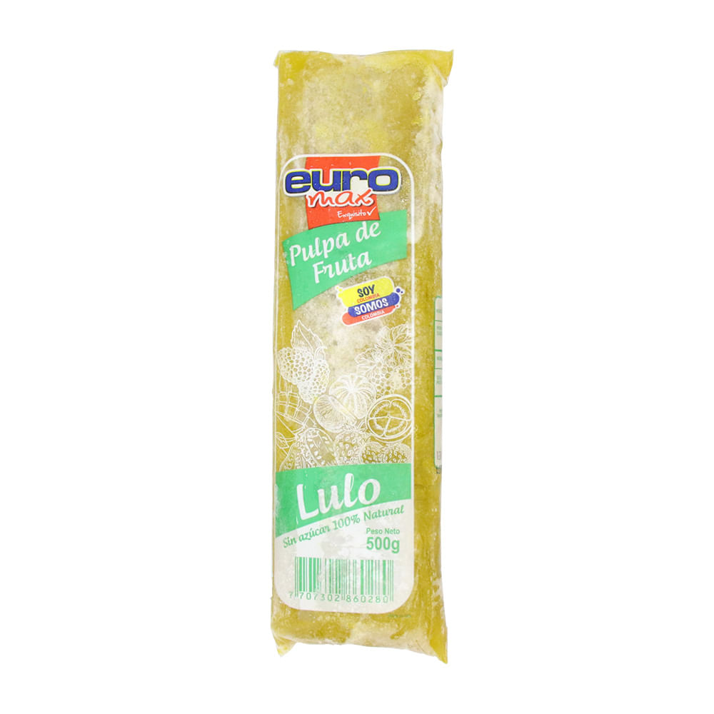 PULPA EUROMAX CONGELADA DE LULO X 500GR