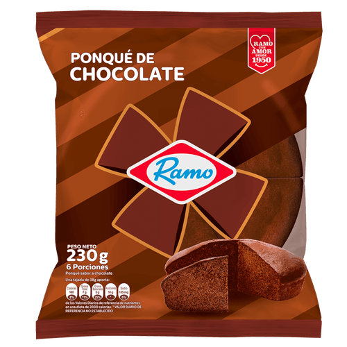 PONQUE CHOCOLATE RAMO  x 230GR