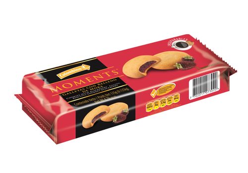 GALLETAS RELLENAS DE MORA  MOMENTS*135GR