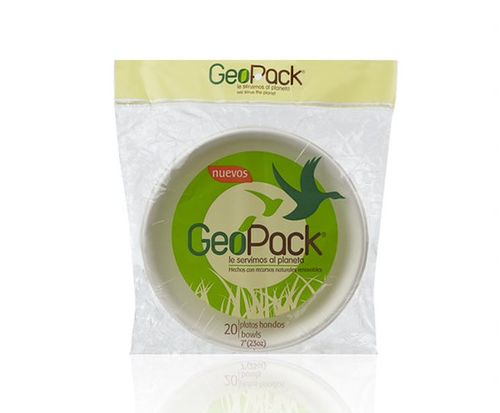 PLATO HONDO GEOPACK  x 10 UND