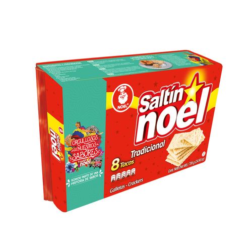GALLETA SALTIN NOEL  8 TACOS  x 706 GR