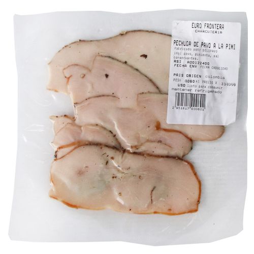PECHUGA PAVO PIMIENTA DELIPAVO