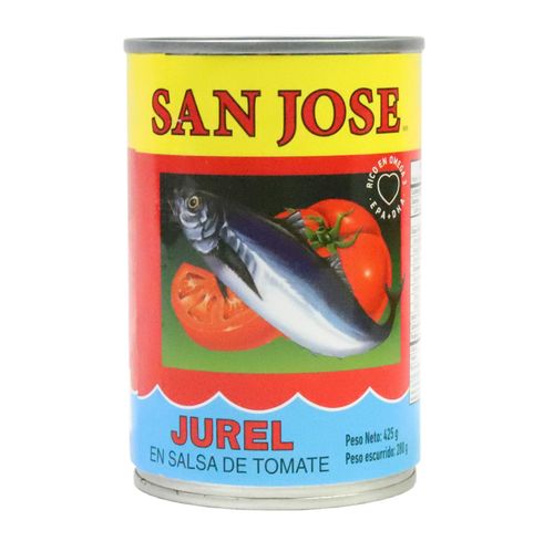 JUREL EN SALSA DE TOMATE SAN JOSE*425GR